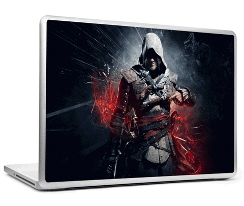 Laptop Skins, Assassins Creed IV Artwork Laptop Skin, - PosterGully
