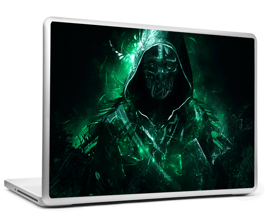 Laptop Skins, Dishonored Encrypted Artwork Laptop Skin, - PosterGully