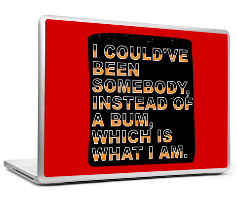 Laptop Skins, Instead Of A Bum Laptop Skin, - PosterGully