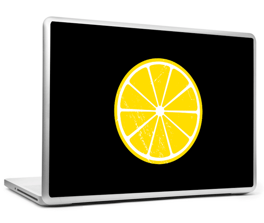 Laptop Skins, Minimal Lemon Laptop Skin, - PosterGully