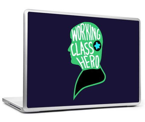 Laptop Skins, Working Class Hero John Lennon Laptop Skin, - PosterGully