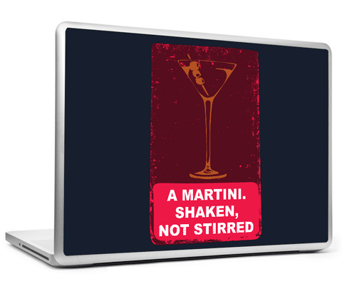 Laptop Skins, Martini James Bond Laptop Skin, - PosterGully