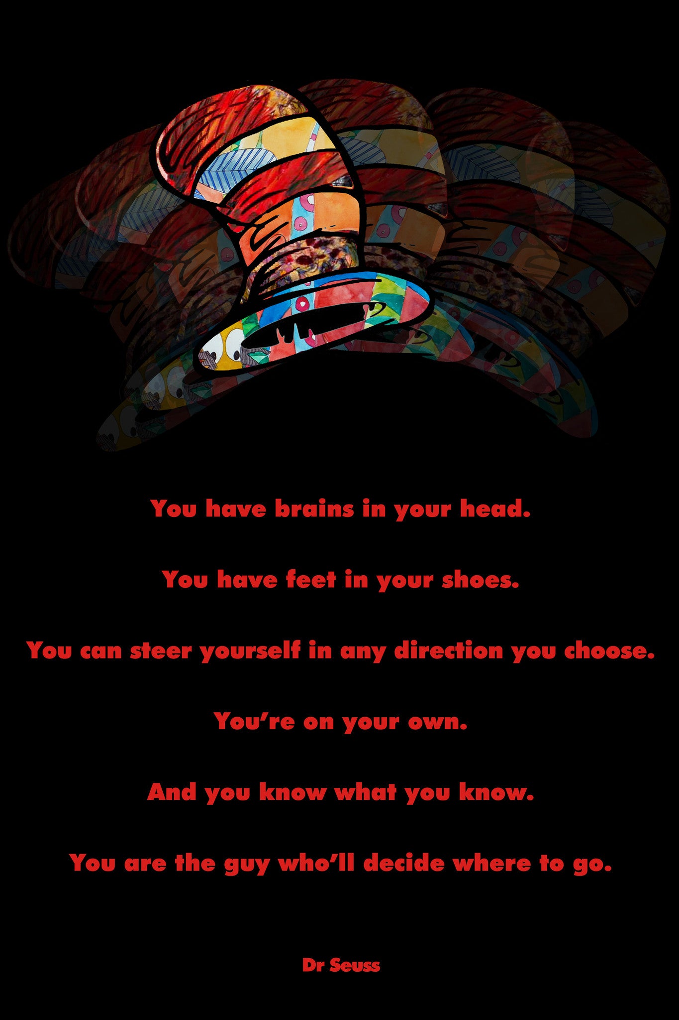 PosterGully Specials, Choose Your Direction | Quote, - PosterGully