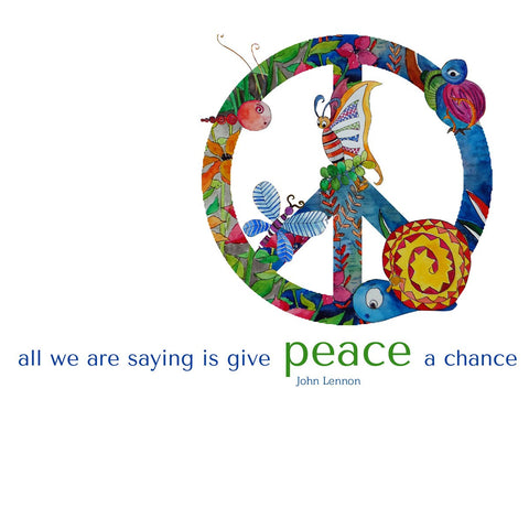 PosterGully Specials, Give Peace A Chance, - PosterGully