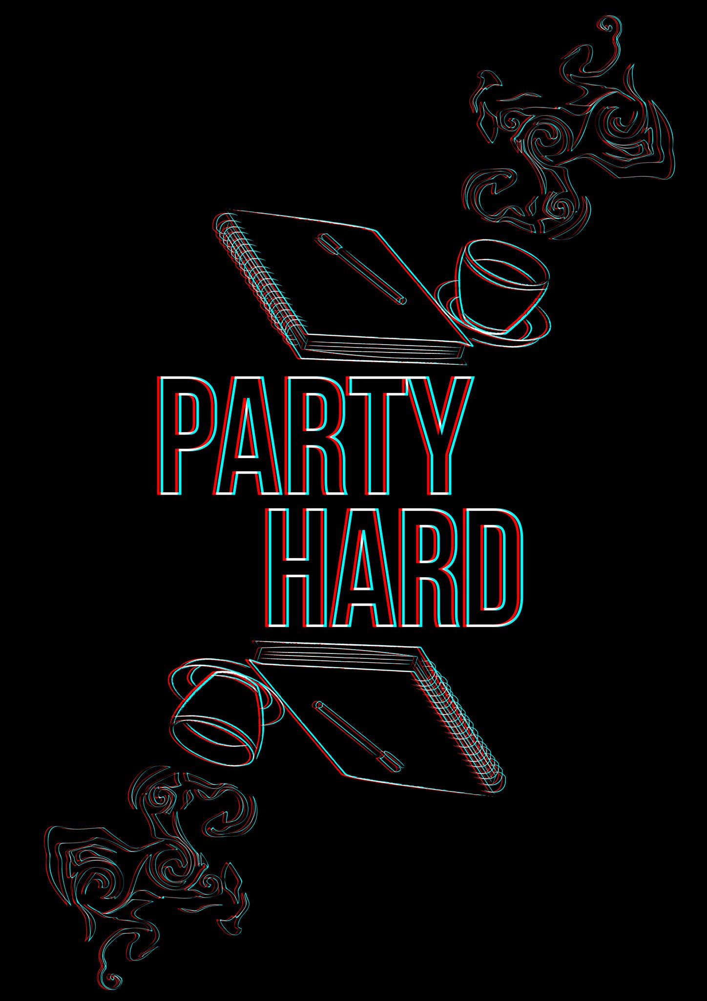 Wall Art, Introvert Party Hard, - PosterGully