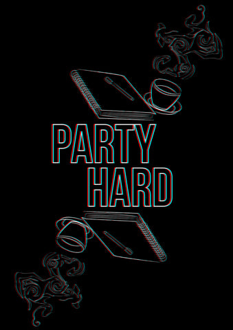 Wall Art, Introvert Party Hard, - PosterGully
