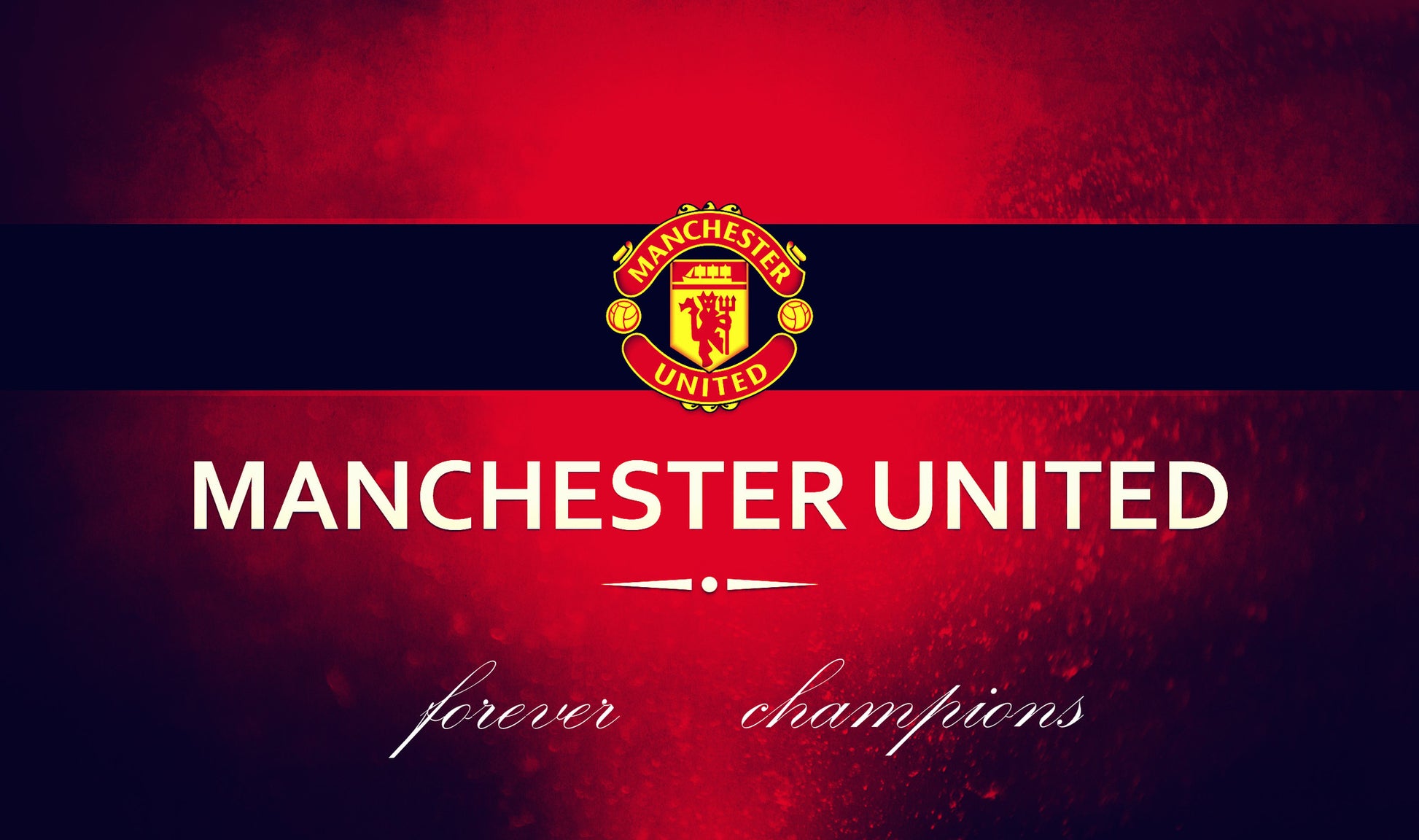 PosterGully Specials, Forever Champions | Manchester United, - PosterGully