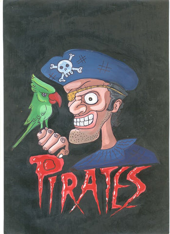 PosterGully Specials, Pirates Painting, - PosterGully