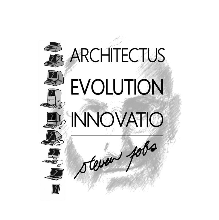 PosterGully Specials, Architectural Evolution | Steve Jobs, - PosterGully