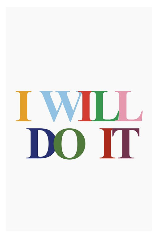 Wall Art, I Will Do It, - PosterGully