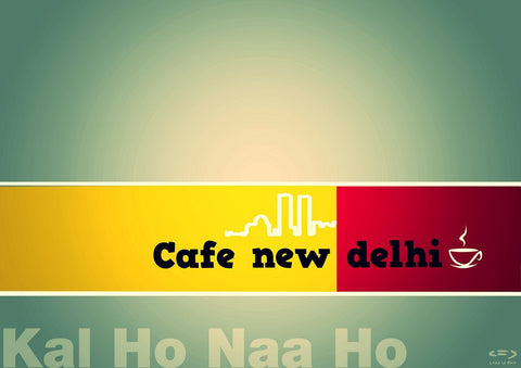 PosterGully Specials, Kal Ho Naa Ho | Café New Delhi, - PosterGully