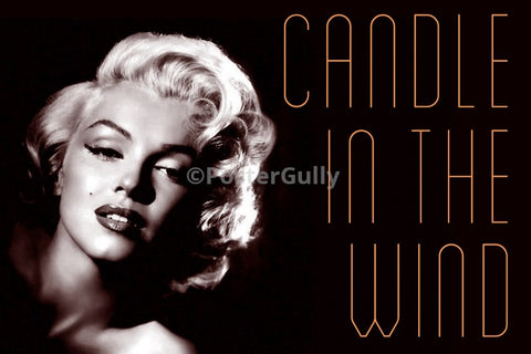 PosterGully Specials, Monroe Candle In The Wind, - PosterGully