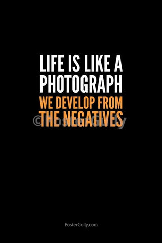 Wall Art, Life=Photograph, - PosterGully
