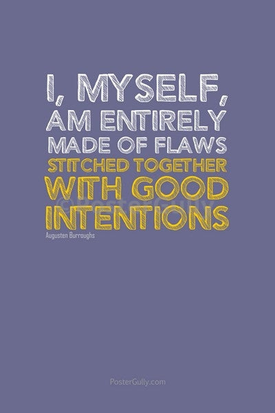 Wall Art, Good Intentions, - PosterGully