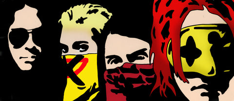 PosterGully Specials, My Chemical Romance Pop Art, - PosterGully