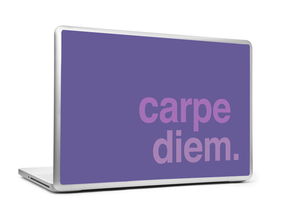 Laptop Skins, Carpe Diem Laptop Skin, - PosterGully