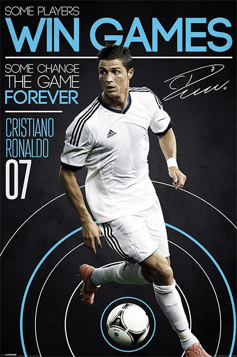 Maxi Poster, Ronaldo (Change The Game) Maxi Poster, - PosterGully