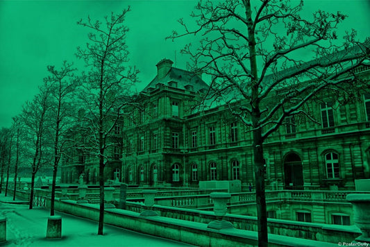 Wall Art, Paris Season | Green Trees, - PosterGully