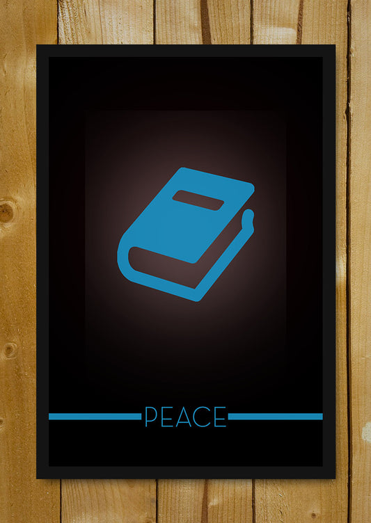 Glass Framed Posters, Peace Knows No Boundaries Glass Framed Poster, - PosterGully - 1