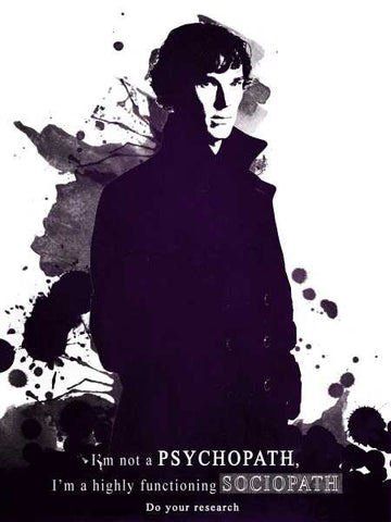 Wall Art, Sherlock 1