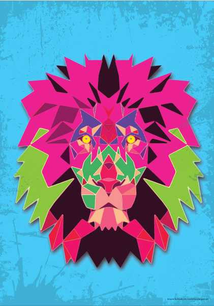 Brand New Designs, Lion Pop Art 1