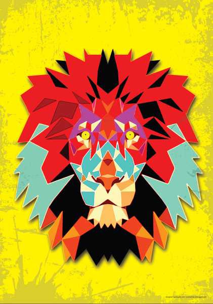 Brand New Designs, Lion Pop Art 2