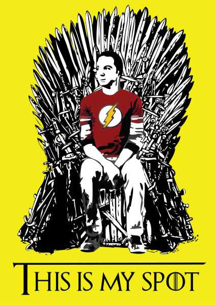 Brand New Designs, Sheldon Cooper meets Game of Thrones