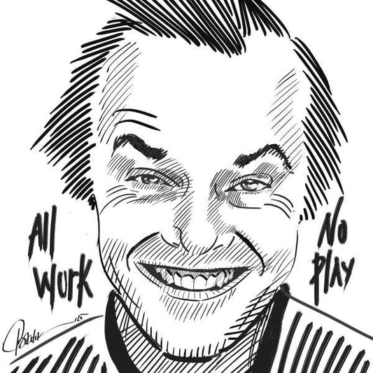 Square Art Prints, Jack Nicholson Artwork