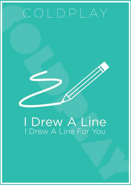 Wall Art, Coldplay Minimal Art