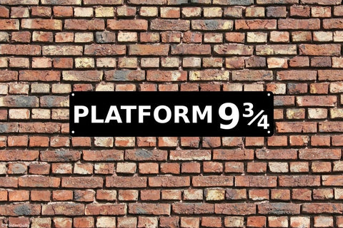 Wall Art, Platform 9 3/4 Harry Potter, - PosterGully