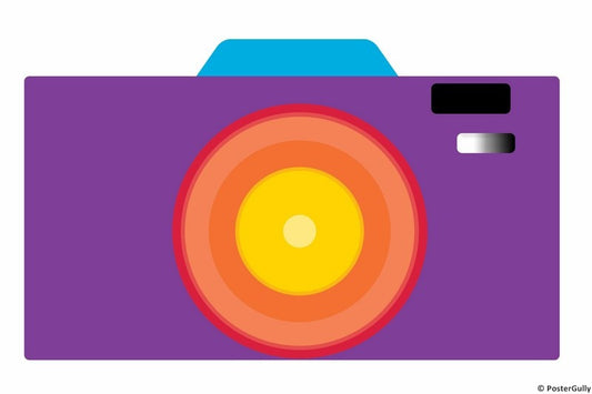 Wall Art, Pop Art Camera, - PosterGully