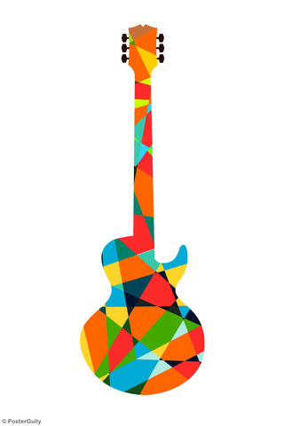 Wall Art, Pop Art Guitar, - PosterGully