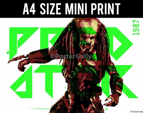 Mini Prints, Predator 1987 | Mini Print, - PosterGully