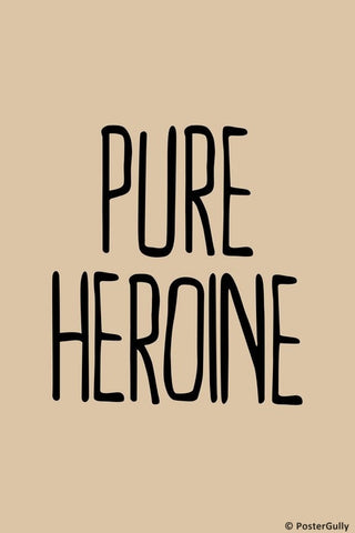 Wall Art, Pure Heroine Lorde, - PosterGully
