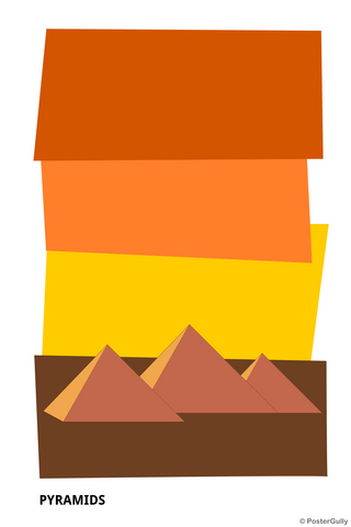 Wall Art, Pyramids Egypt, - PosterGully