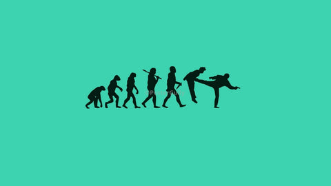 Wall Art, The Human Evolution | Gone Wrong, - PosterGully