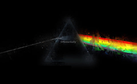 PosterGully Specials, Pink Floyd | Frozen Dark Side, - PosterGully