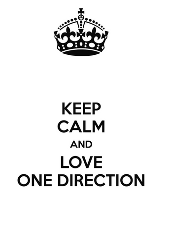 Wall Art, Keep Calm | Listen To One Direction, - PosterGully