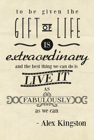 Wall Art, Gift Of Life | Alex Kingston, - PosterGully