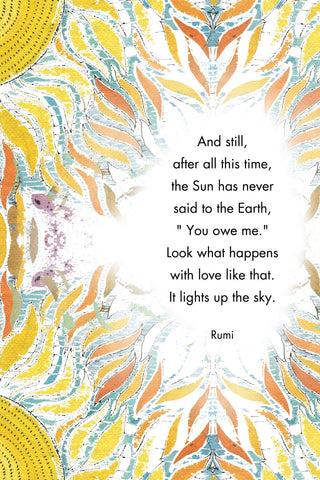 PosterGully Specials, Rumi | Light Up The Sky, - PosterGully