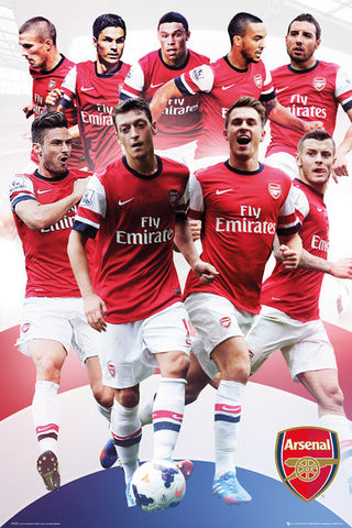 Maxi Poster, Arsenal Players 13/14 Maxi Poster, - PosterGully