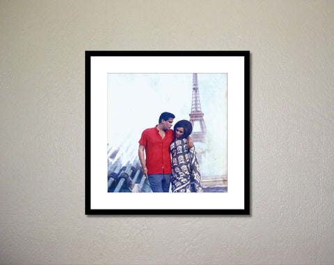 Seven Rays, Shammi Kapoor & Sharmila Tagore in Evening in Paris Framed, - PosterGully