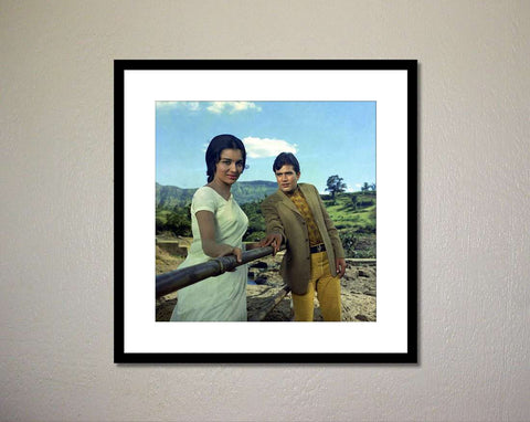 Seven Rays, Rajesh Khanna & Asha Parekh in Kati Patang Framed, - PosterGully