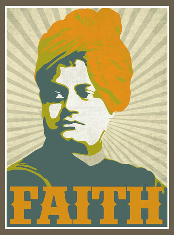 Seven Rays, Swami Vivekananda Faith, - PosterGully