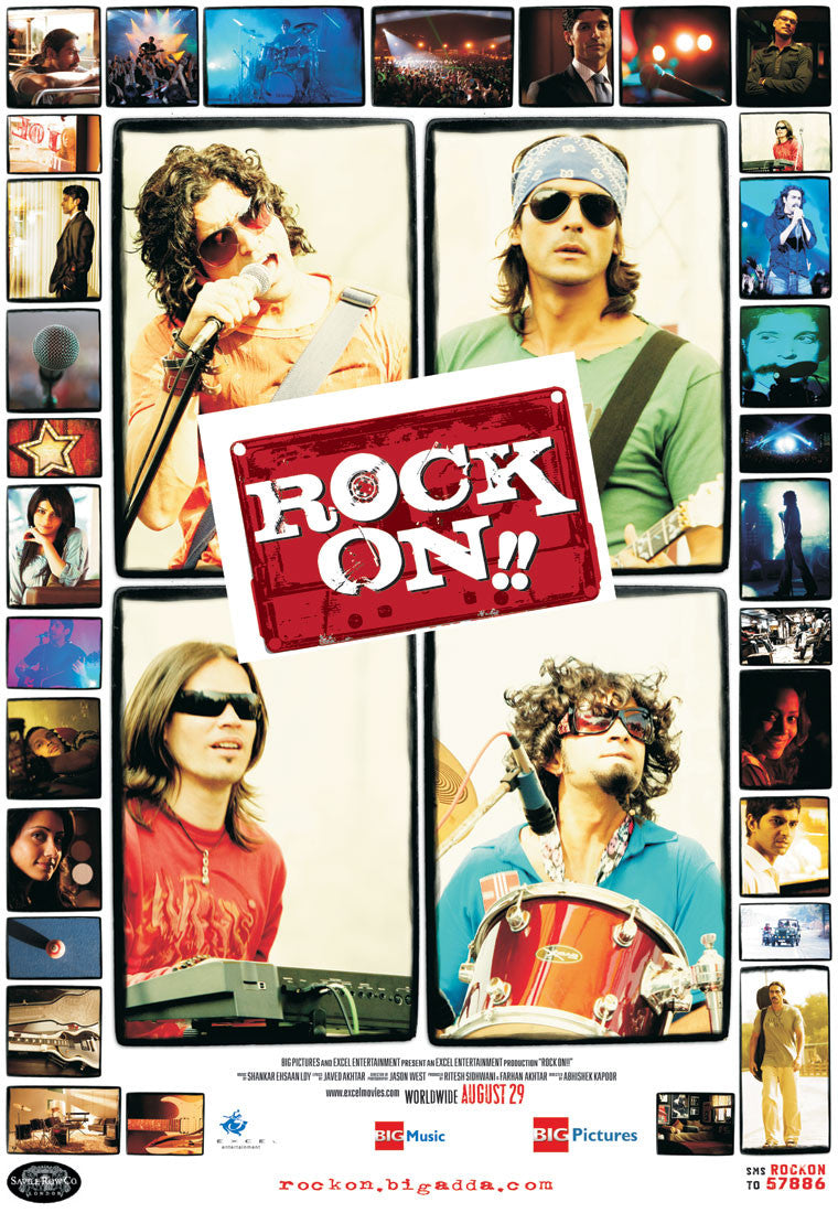 Seven Rays, Rock On Movie Poster, - PosterGully