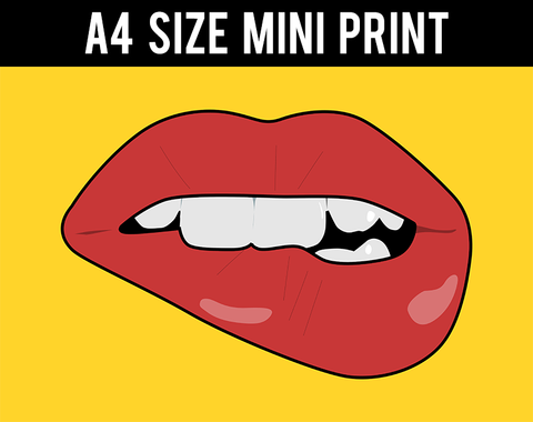 Mini Prints, Sexy Lips | Mini Print, - PosterGully