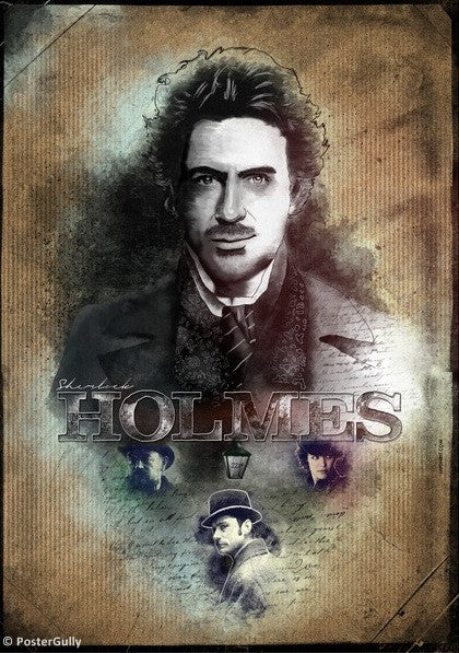 Wall Art, Sherlock Holmes | Jaydhrit, - PosterGully