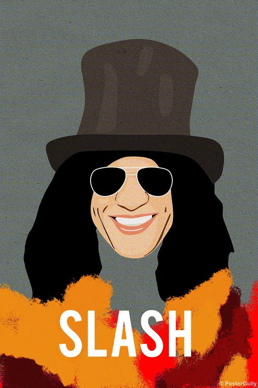 Wall Art, Slash Hat | Guns N Roses, - PosterGully