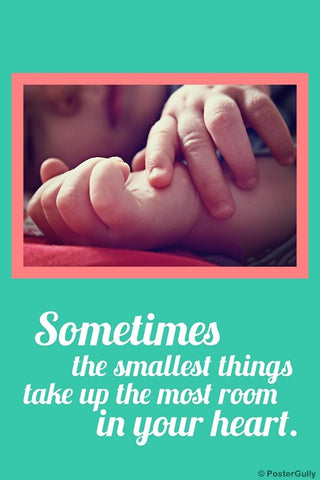 Wall Art, Smallest Things Baby, - PosterGully