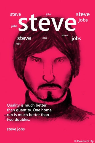 Wall Art, Steve Jobs On Quality, - PosterGully